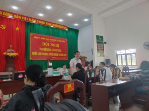 ĐOÀN THANH NIÊN XÃ XUÂN ĐƯỜNG PHỐI HỢP GIẢI NGÂN VỐN GIẢI QUYẾT VIỆC LÀM VÀ NƯỚC SẠCH VỆ SINH MÔI TRƯỜNG NÔNG THÔN