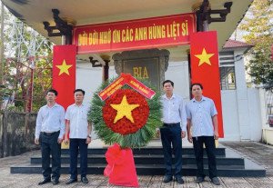 ĐẢNG BỘ XÃ XUÂN ĐƯỜNG TỔ CHỨC LỄ VIẾNG BIA TƯỞNG NIỆM THỜ LIỆT SỸ NHÂN KỶ NIỆM 96 NĂM NGÀY THÀNH LẬP ĐẢNG CỘNG SẢN VIỆT NAM (3/2/1930 - 3/2/2026)