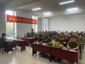 CÔNG AN XÃ XUÂN ĐƯỜNG TỔ CHỨC HỘI NGHỊ TRIỂN KHAI KẾ HOẠCH VÀ PHƯƠNG ÁN ĐẢM BẢO AN NINH TRẬT TỰ CUỘC BẦU CỬ ĐẠI BIỂU QUỐC HỘI VÀ HỘI ĐỒNG NHÂN DÂN CÁC CẤP NHIỆM KỲ 2026-2031