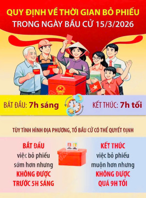 BẠN ĐÃ SẲN SÀNG CHO NGÀY HỘI LỚN CỦA TOÀN DÂN VÀO NGÀY MAI 15/3/2026 CHƯA?!?