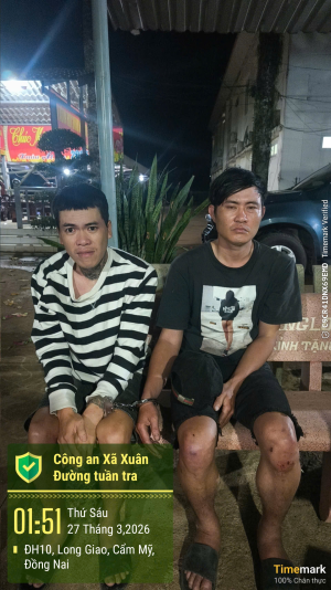 CÔNG AN XÃ XUÂN ĐƯỜNG BẮT NHANH 02 ĐỐI TƯỢNG TRỘM DÊ TRÊN ĐỊA BÀN XÃ
