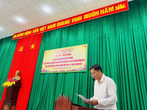 ĐẢNG BỘ XÃ XUÂN ĐƯỜNG_ TỔ CHỨC SƠ KẾT ĐÁNH GIÁ 01 NĂM THỰC HIỆN NGHỊ QUYẾT SỐ 05- NQ/ĐU NGÀY 09/01/2026 CỦA BCH ĐẢNG BỘ XÃ TRONG 6 THÁNG ĐẦU NĂM VÀ TRIỂN KHAI NHIỆM VỤ 6 THÁNG CUỐI NĂM 2026