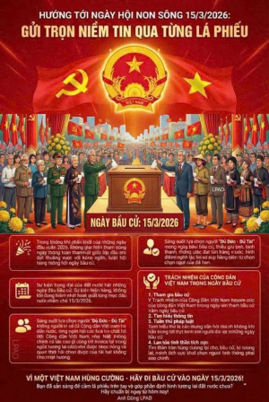 HƯỚNG TỚI NGÀY HỘI NON SÔNG - GỬI TRỌN NIỀM TIN QUA LÁ PHIẾU