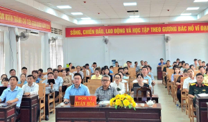 TẬP HUẤN CÔNG TÁC BẦU CỬ