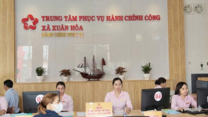 GIẢI QUYẾT THỦ TỤC HÀNH CHÍNH VÀO SÁNG CHỦ NHẬT HÀNG TUẦN