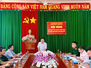 XÃ XUÂN HOÀ TỔ CHỨC HỘI NGHỊ XÉT DUYỆT TIÊU CHUẨN TUYỂN CHỌN, GỌI CÔNG DÂN NHẬP NGŨ NĂM 2027