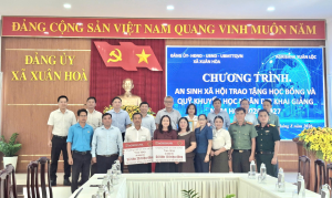AGRIBANK CHI NHÁNH XUÂN LỘC TRAO 30 TRIỆU ĐỒNG HỖ TRỢ AN SINH XÃ HỘI VÀ KHUYẾN HỌC🪴