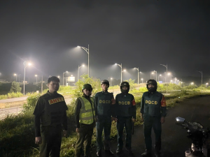 BAN CHQS XÃ XUÂN HÒA DUY TRÌ TUẦN TRA ĐÊM, BÁM NẮM ĐỊA BÀN