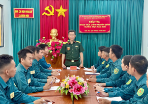 KIỂM TRA NHẬN THỨC CHÍNH TRỊ DÂN QUÂN THƯỜNG TRỰC XUÂN HOÀ NĂM 2026