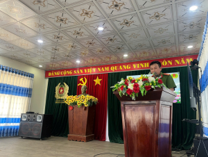 CÔNG AN XÃ XUÂN HÒA  TỔ CHỨC THÀNH CÔNG BUỔI TẬP HUẤN CHO ...