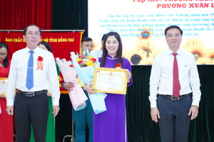 Phường Xuân Lập tổ chức Hội nghị tuyên dương điển hình tiên tiến lần thứ nhất (2025-2030)