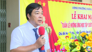 PHƯỜNG XUÂN LẬP KHAI MẠC TUẦN LỄ HƯỞNG ỨNG HỌC TẬP SUỐT ĐỜI NĂM 2025.