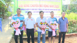 GIẢI BÓNG CHUYỀN MỞ RỘNG CHÀO MỪNG 81 NĂM NGÀY THÀNH LẬP QĐND VIỆT NAM (22/12/1944 – 22/12/2025) VÀ CHÀO MỪNG NĂM MỚI 2026