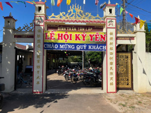 Đình Tân Lập tổ chức Lễ hội Kỳ Yên