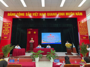 ỦY BAN MTTQ VIỆT NAM PHƯỜNG XUÂN LẬP TỔ CHỨC HỘI NGHỊ PHẢN BIỆN XÃ HỘI ĐỐI VỚI PHƯƠNG ÁN ẮP XẾP ĐẶT TÊN, ĐỔI TÊN CÁC TỔ DÂN PHỐ THUỘC PHƯỜNG XUÂN LẬP