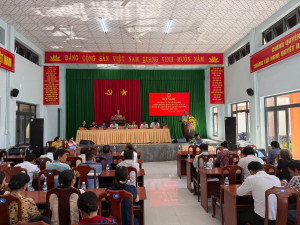 HỘI NGHỊ TIẾP XÚC CỬ TRI VỚI ĐẠI BIỂU HĐND PHƯỜNG KHÓA VII, NHIỆM KỲ 2026 - 2031 TRƯỚC KỲ HỌP THƯỜNG LỆ GIỮA NĂM 2026