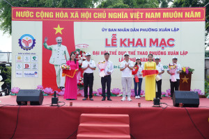 PHƯỜNG XUÂN LẬP SÔI NỔI KHAI MẠC ĐẠI HỘI THỂ DỤC THỂ THAO LẦN THỨ I NĂM 2026.