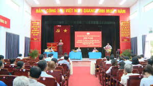 HỘI NGHỊ TIẾP XÚC CỬ TRI