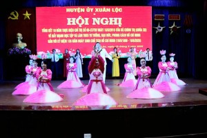 Xuân Lộc Hội nghị tổng kết 10 năm thực hiện Chỉ thị 05 gắn với kỷ niệm 135 năm Ngày sinh Chủ tịch Hồ Chí Minh