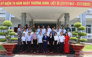 Đồng chí Phó bí thư Thường trực Tỉnh ủy Tôn Ngọc Hạnh thăm, làm việc tại xã Xuân Lộc