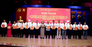 Xuân Lộc: Hội nghị công bố các quyết định của Ban Chấp hành Đảng bộ xã, Ban Thường vụ Đảng ủy xã về thành lập và chỉ định nhân sự cấp ủy