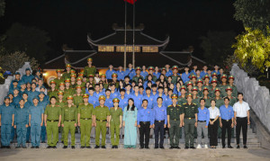 Tuổi trẻ Xuân Lộc thắp nến tri ân các Anh hùng liệt sĩ