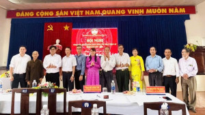 Ban Công tác Mặt trận ấp Gia Ray 1 tổ chức Hội nghị tổng kết...