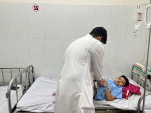 Trung tâm y tế khu vực Xuân Lộc vừa cứu sống một bệnh nhân vỡ ruột thừa, tràn dịch mủ trong ổ bụng