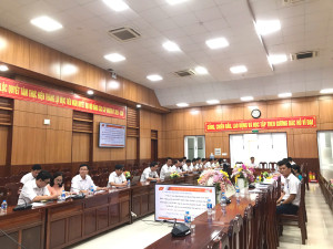 Đảng ủy UBND xã Xuân Lộc dự sinh hoạt chi bộ trực tuyến tháng 8/2025