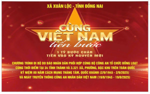 Hãy cùng tham gia hoạt động “Cùng Việt Nam tiến bước” tại xã Xuân Lộc