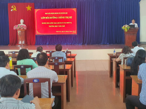 Xuân Lộc tổ chức lớp bồi dưỡng chính trị hè năm 2025