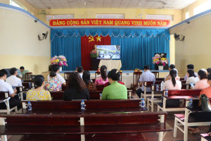 Xuân Lộc tham dự Hội nghị trực tuyến tổng kết năm học 2024-2025 và triển khai nhiệm vụ năm học 2025-2026