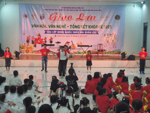 Xã Xuân Lộc giao lưu văn nghệ chào mừng Quốc khánh 2/9