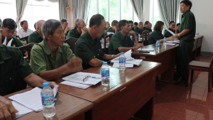 Hội Cựu chiến binh xã Xuân Lộc chuẩn bị tốt cho công tác Đại hội