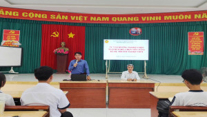 Trường THPT Xuân Lộc tổ chức buổi Tư vấn hướng nghiệp cho học sinh khối 12