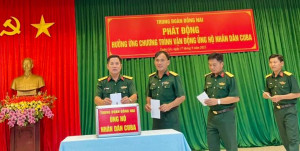 Trung Đoàn Đồng Nai phát động quyên góp ủng hộ nhân dân Cuba