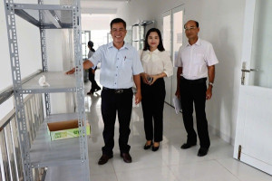 HĐND xã Xuân Lộc khảo sát tài sản, trang thiết bị, công cụ, dụng cụ sau sáp nhập