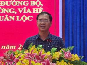 Xã Xuân lộc triển khai Kế hoạch giải tỏa hành lang an toàn giao thông đường bộ, đường sắt và các điểm lấn chiếm lòng, lề đường, vỉa hè