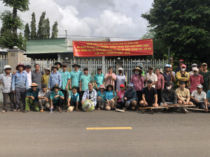 Xuân Lộc ra quân làm công tác dân vận