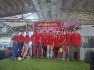 Họp mặt Tổ liên gia PCCC chợ Xuân Lộc