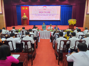 Xuân Lộc đóng góp ý kiến vào dự thảo báo cáo chính trị của UBMTTQVN tỉnh Đồng Nai