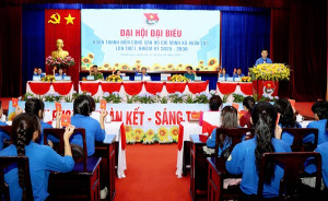 Phiên làm việc thứ Nhất Đại hội đại biểu Đoàn TNCS Hồ Chí Minh xã Xuân Lộc lần thứ I, nhiệm kỳ 2025 - 2030