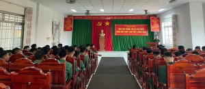 Trung Đoàn Đồng Nai tổ chức học tập các chuyên đề chính trị, pháp luật cho sĩ quan, quân nhân chuyên nghiệp cấp úy đợt 2 năm 2025