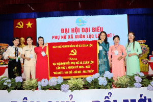 Đại hội đại biểu Phụ nữ xã Xuân Lộc lần thứ I, nhiệm kỳ 2025- 2030