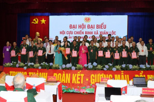 Đại hội đại biểu Hội Cựu chiến binh xã Xuân Lộc lần thứ I, nhiệm kỳ 2025-2030