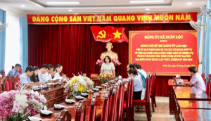 Xuân Lộc: Rà soát, đánh giá tiến độ thực hiện 03 nhiệm vụ đột phá theo Nghị quyết Đại hội đại biểu Đảng bộ xã lần thứ I, nhiệm kỳ 2025-2030