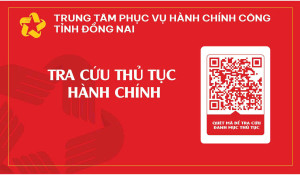 MÃ QR TRA CỨU THỦ TỤC HÀNH CHÍNH CÔNG