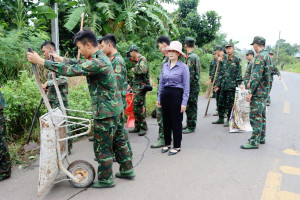 Xuân Lộc đồng loạt ra quân làm công tác dân vận