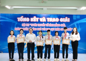 Trường THCS Trưng Vương đạt nhiều thành tích tại Hội thi...