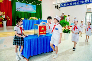 Xuân Lộc: 100% Liên đội trường học hoàn thành Đại hội